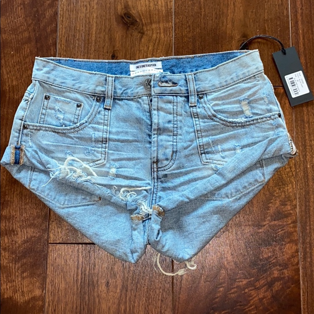 Brand New One Teaspoon Bandit Jean Shorts